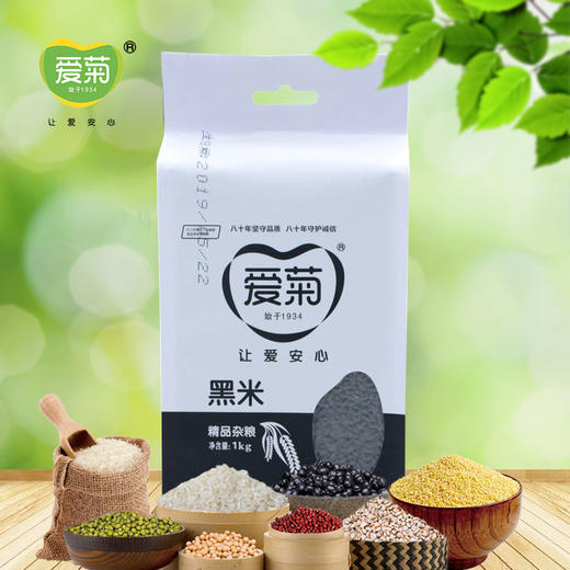 爱菊黑米 1kg 商品图1