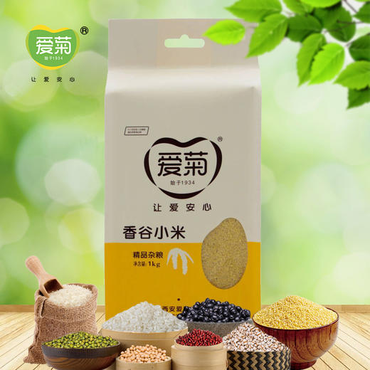 爱菊香谷小米 1kg 商品图1
