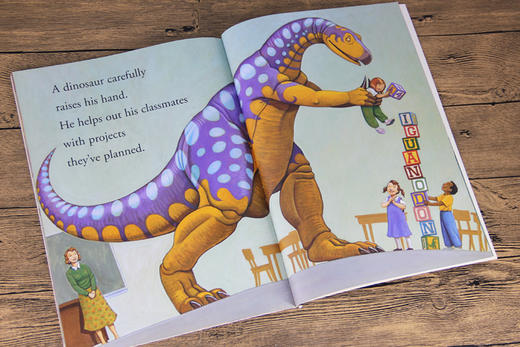 #凯迪克童书 英文原版绘本 How Do Dinosaurs 家有恐龙系列 6册 平装 英语启蒙认知 商品图5