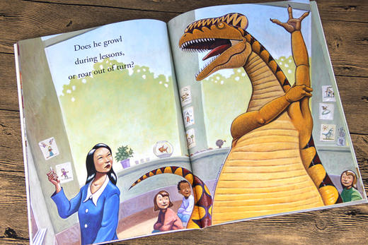 #凯迪克童书 英文原版绘本 How Do Dinosaurs 家有恐龙系列 6册 平装 英语启蒙认知 商品图2