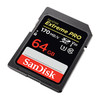 SanDisk闪迪至尊超极速UHS-I SD存储卡64G相机4K微单反读取170M/S 商品缩略图1
