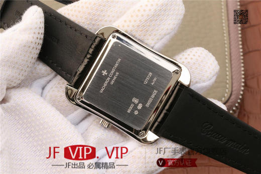 GS江诗丹顿历史名作系列86300款 光泽亮丽的方形外壳，内衬简洁的麦穗面盘，搭配意大利小牛皮表，最大限度还原正品的艺术感官。 商品图10