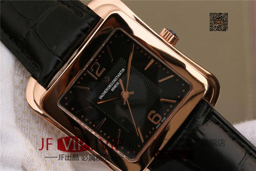 GS江诗丹顿历史名作系列86300款 光泽亮丽的方形外壳，内衬简洁的麦穗面盘，搭配意大利小牛皮表，最大限度还原正品的艺术感官。 商品图3