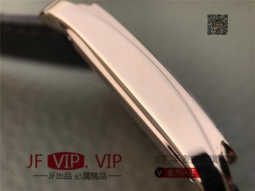 GS江诗丹顿历史名作系列86300款 光泽亮丽的方形外壳，内衬简洁的麦穗面盘，搭配意大利小牛皮表，最大限度还原正品的艺术感官。 商品图9