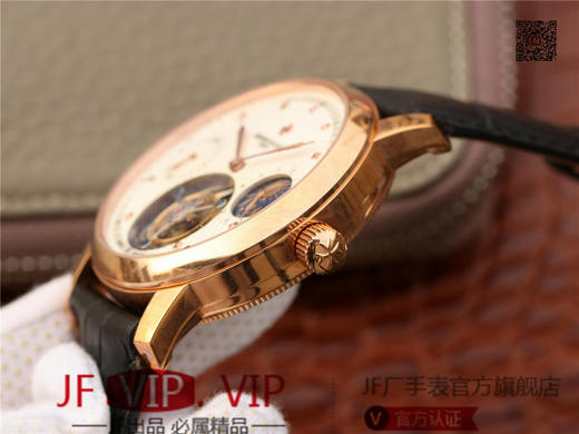 江诗丹顿动能显示日月星辰真陀飞轮。直径42mm.厚度12mm  机芯型号：动力显示真飞轮机芯 商品图5