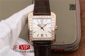 GS江诗丹顿历史名作系列86300款 光泽亮丽的方形外壳，内衬简洁的麦穗面盘，搭配意大利小牛皮表，最大限度还原正品的艺术感官。