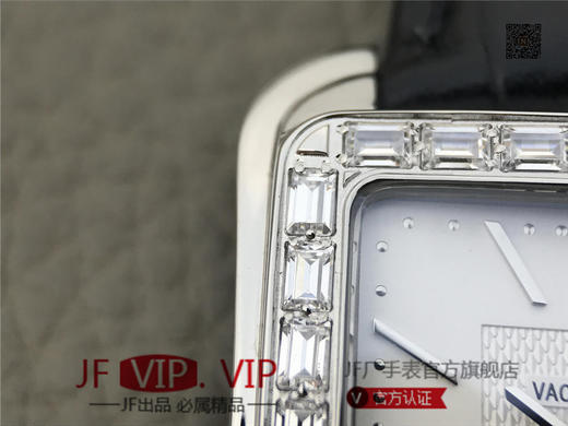 GS江诗丹顿历史名作系列86300款 光泽亮丽的方形外壳，内衬简洁的麦穗面盘，搭配意大利小牛皮表，最大限度还原正品的艺术感官。 商品图6