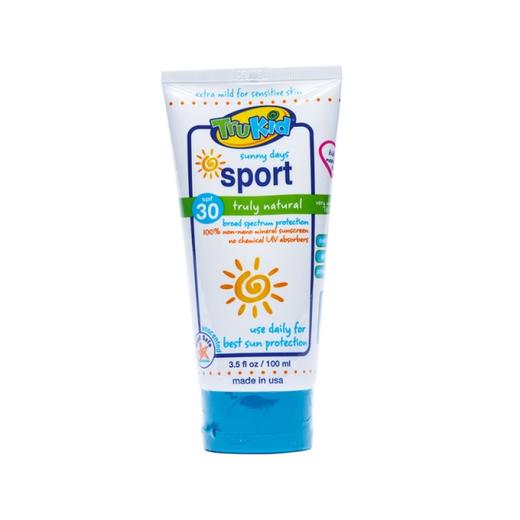 【保税仓】TruKid 儿童物理防晒霜SPF30+ 运动防水款 100ml 商品图0