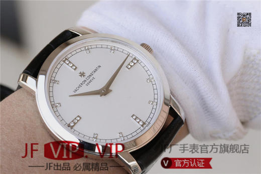 TW江诗丹顿传承系列81578腕表，采用Cal.1120 超薄自动上弦腕表，摆陀采用主体镂空边缘挂21K黄金边的做法 商品图7