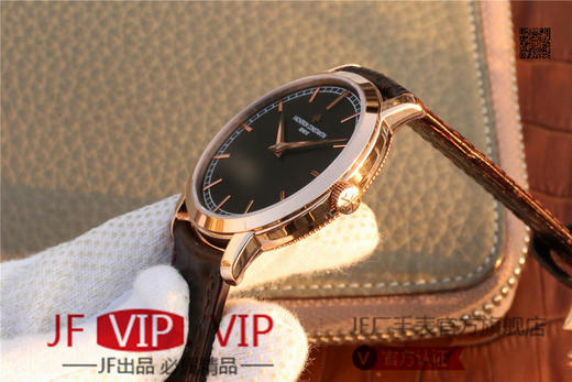 TW江诗丹顿传承系列81578腕表，采用Cal.1120 超薄自动上弦腕表，摆陀采用主体镂空边缘挂21K黄金边的做法 商品图5