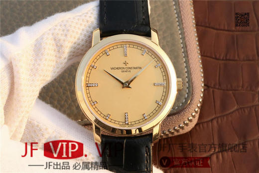 TW江诗丹顿传承系列81578腕表，采用Cal.1120 超薄自动上弦腕表，摆陀采用主体镂空边缘挂21K黄金边的做法 商品图0