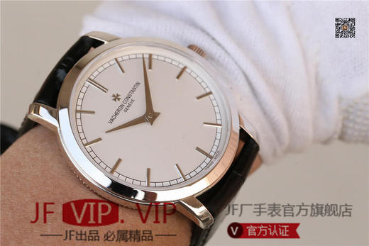 TW江诗丹顿传承系列81578腕表，采用Cal.1120 超薄自动上弦腕表，摆陀采用主体镂空边缘挂21K黄金边的做法 商品图6