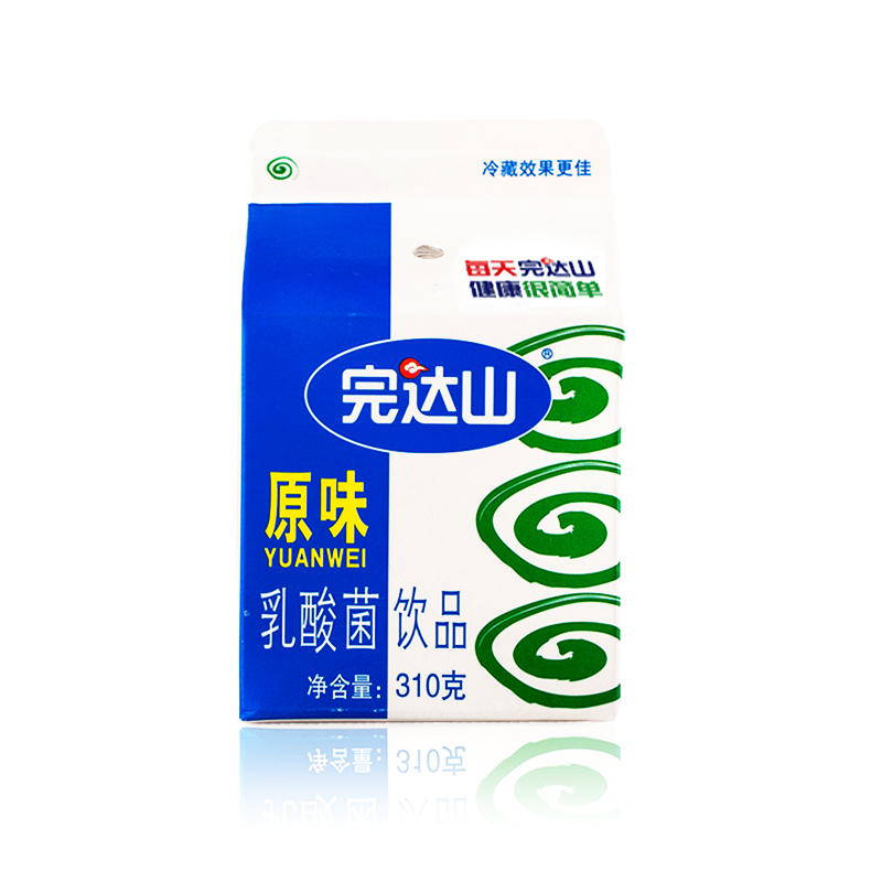 完达山原味乳酸菌饮品 310g*12盒