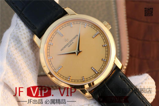 TW江诗丹顿传承系列81578腕表，采用Cal.1120 超薄自动上弦腕表，摆陀采用主体镂空边缘挂21K黄金边的做法 商品图1