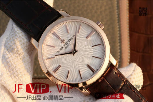 TW江诗丹顿传承系列81578腕表，采用Cal.1120 超薄自动上弦腕表，摆陀采用主体镂空边缘挂21K黄金边的做法 商品图1