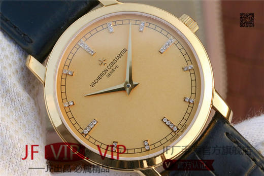 TW江诗丹顿传承系列81578腕表，采用Cal.1120 超薄自动上弦腕表，摆陀采用主体镂空边缘挂21K黄金边的做法 商品图3