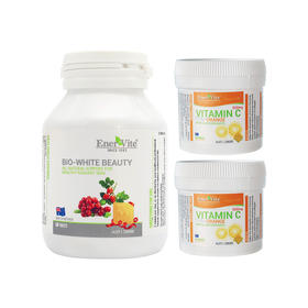 【保税仓】澳洲Enervite澳乐维他 组合（丸60粒+VC30片*2）