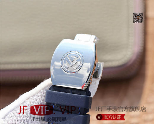 ABF法兰克穆勒 V45蓝色遊艇  44x54 mm。男士腕表，皮表带，自动机械机芯，密底。 商品图10