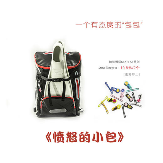 【装备】SEAPLAY 防水脚蹼背包/愤怒的小包 商品图1