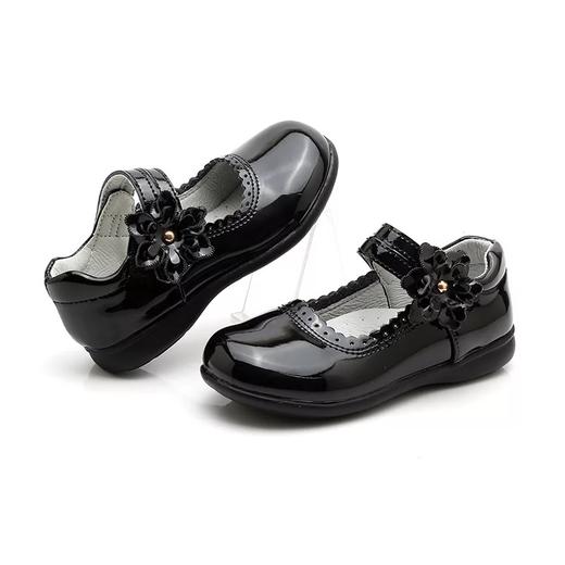 女款活动专用方口小皮鞋漆皮面 31-37码 商品图1
