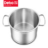 Debo 德铂布莱特汤锅深锅24cm304不锈钢三层复底不沾底大容量密封强明火电磁炉通用 商品缩略图3