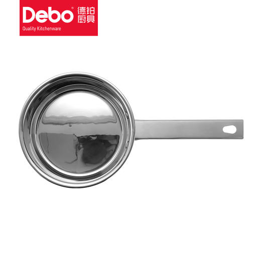 Debo 德铂塔勒不锈钢奶锅16cm复合底电磁炉燃气灶通用DEP-307 商品图3