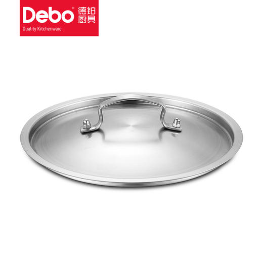 Debo 德铂布莱特汤锅深锅24cm304不锈钢三层复底不沾底大容量密封强明火电磁炉通用 商品图4