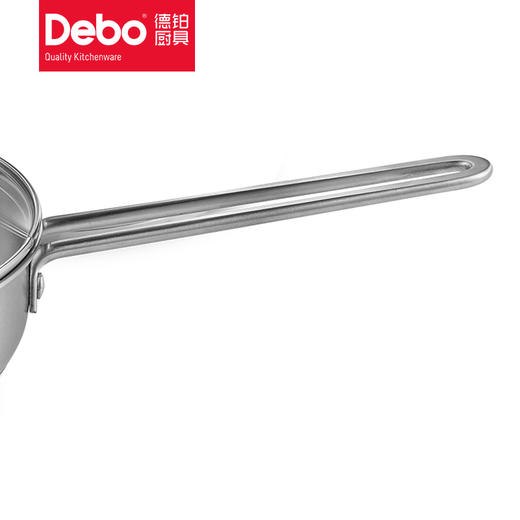 Debo 德铂铂尔堡套装锅组合 不锈钢炒锅汤锅两件套24cm 商品图3