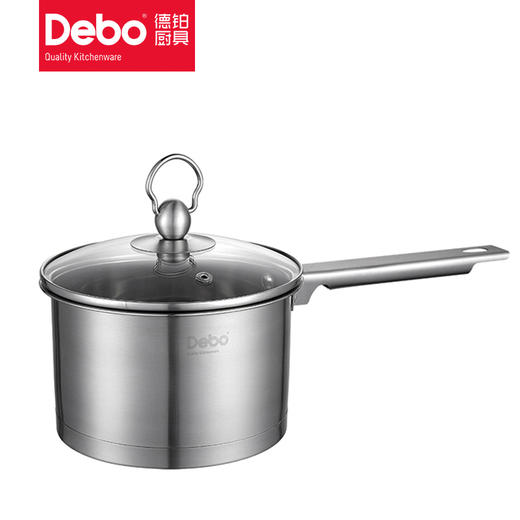 Debo 德国德铂美因堡套装锅不锈钢加厚复合平底煎汤锅奶锅16/20/24 商品图3