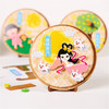 中秋纸盘贴画 幼儿园手工diy制作材料包 商品缩略图2