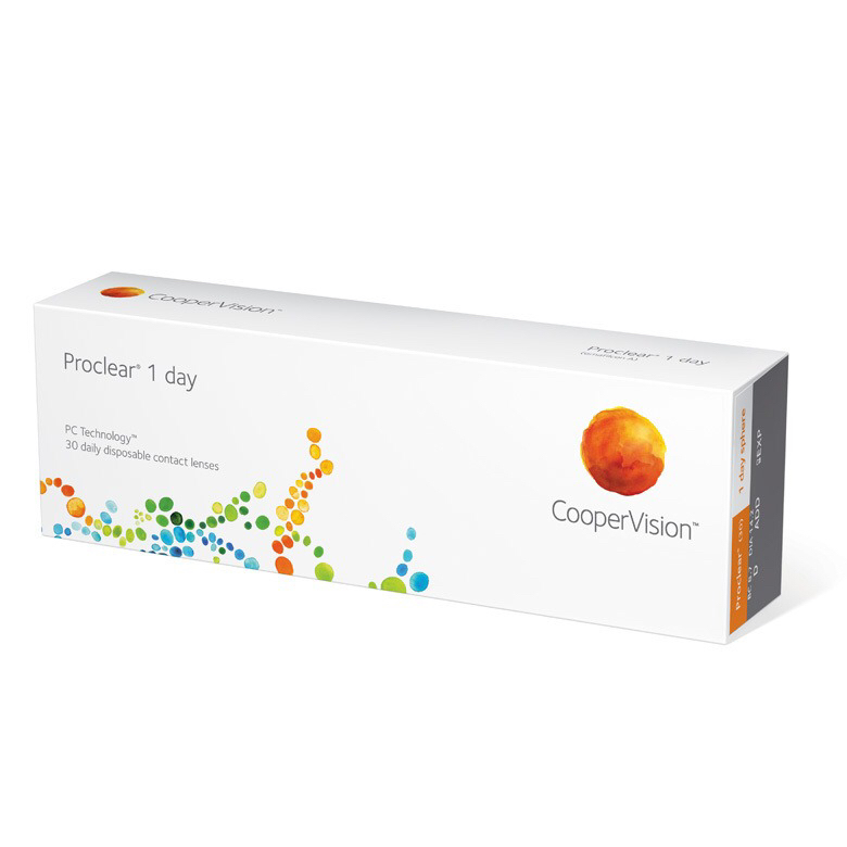 （12天发）酷柏宝晴透明1day 30片