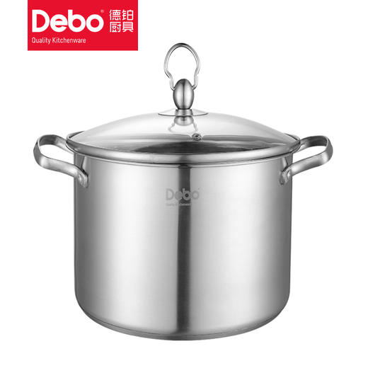 Debo 德国德铂美因堡套装锅不锈钢加厚复合平底煎汤锅奶锅16/20/24 商品图2