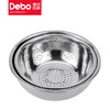 Debo 德铂克林斯顿洗米筛/洗菜盆/过滤盆/24+26+28cm 商品缩略图1