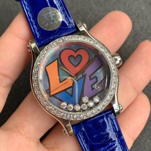 新品预售 萧邦 HAPPY DIAMONDS 快乐钻 五彩缤纷系列 278559-3020 。 商品图1