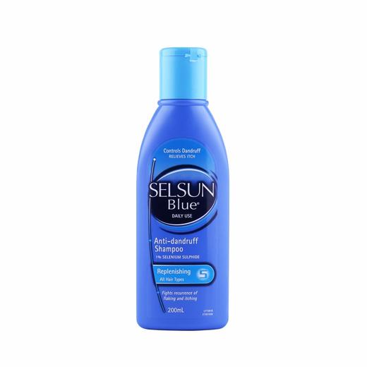 【保税仓】蓝色日常修复去屑洗发水 200ML 商品图0