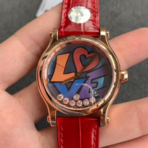 新品预售 萧邦 HAPPY DIAMONDS 快乐钻 五彩缤纷系列 278559-3020 。 商品图0