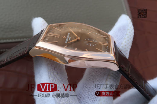 N江诗丹顿马耳他系列82230/000R-9716，原装开模，尺寸:宽36.70 X长47.61毫米,男士电镀18k白金，手动4400 AS自动机械机芯 商品图6