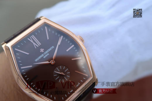 N江诗丹顿马耳他系列82230/000R-9716，原装开模，尺寸:宽36.70 X长47.61毫米,男士电镀18k白金，手动4400 AS自动机械机芯 商品图9