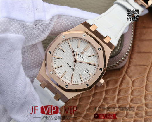 OM爱彼皇家橡树15400系列 原版1-1开模。男士腕表，皮表带，自动机械机芯，透底。 商品图2