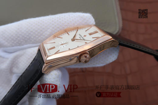 N江诗丹顿马耳他系列82230/000R-9716，原装开模，尺寸:宽36.70 X长47.61毫米,男士电镀18k白金，手动4400 AS自动机械机芯 商品图4