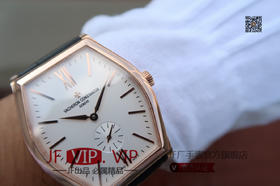 N江诗丹顿马耳他系列82230/000R-9716，原装开模，尺寸:宽36.70 X长47.61毫米,男士电镀18k白金，手动4400 AS自动机械机芯