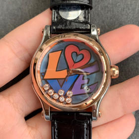 新品预售 萧邦 HAPPY DIAMONDS 快乐钻 五彩缤纷系列 278559-3020 。