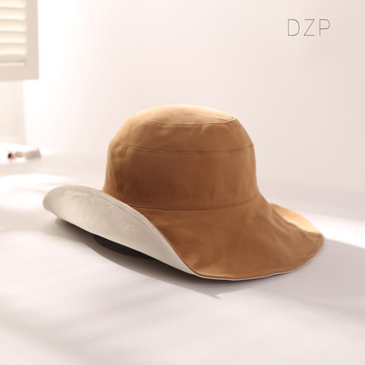 DZP防晒渔夫帽——日系双面百搭 商品图0