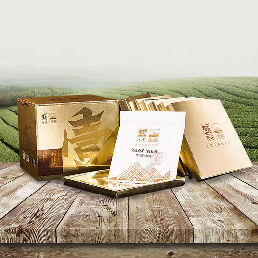 启山福鼎白茶茶叶南山岗白牡丹350克礼盒 商品图5