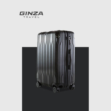 银座防刮拉杆箱万向轮20寸登机旅行箱女24寸密码锁行李箱A-8960L 商品图3
