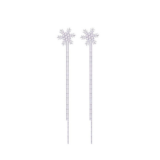 MMSP-32新款韩版东大门甜美雪花耳环 商品图4