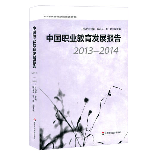 中国职业教育发展报告2013-2014 职业教育发展 商品图0