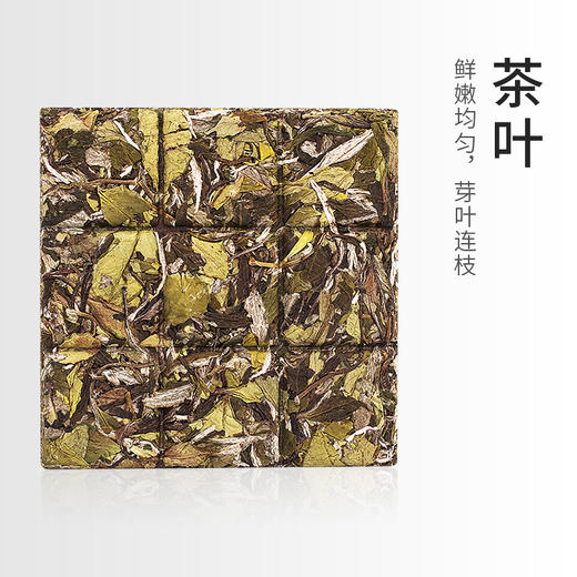 启山 福鼎白茶 茶叶 西阳 白牡丹 350克 礼盒 商品图2