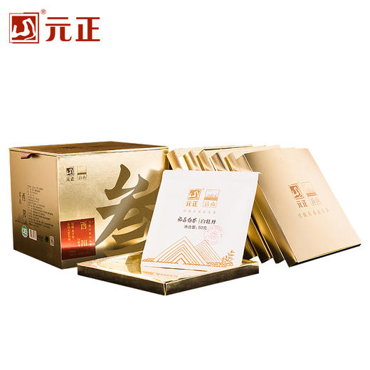启山 福鼎白茶 茶叶 西阳 白牡丹 350克 礼盒 商品图1
