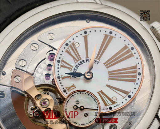 V9爱bi千禧系列15350款，一款上手才知道靓的耐看型手表。V9不惜重金原装开模，逐个零件开模原装4101机芯 商品图4